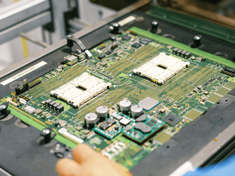Computer motherboard memory components